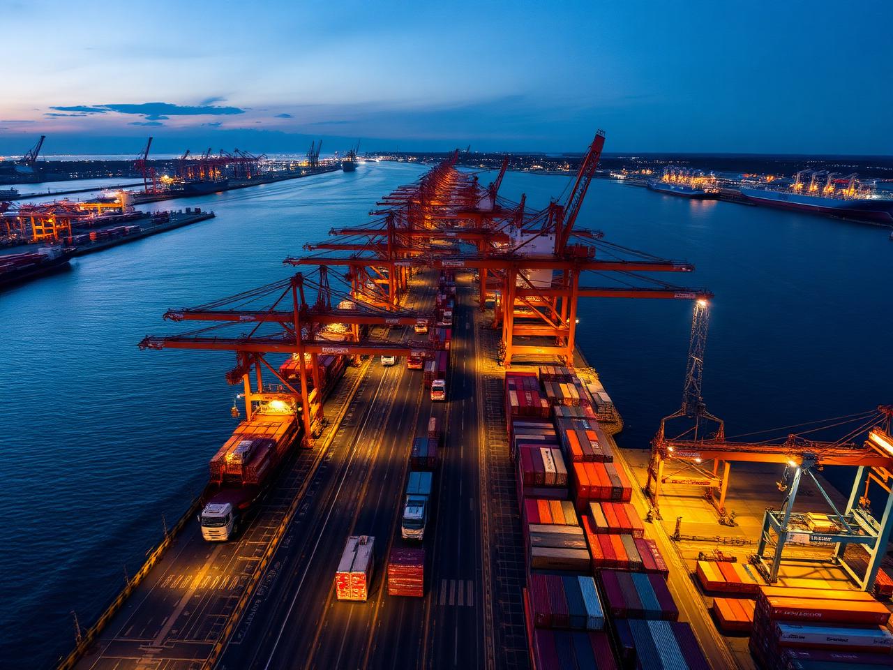 Global logistics port operations